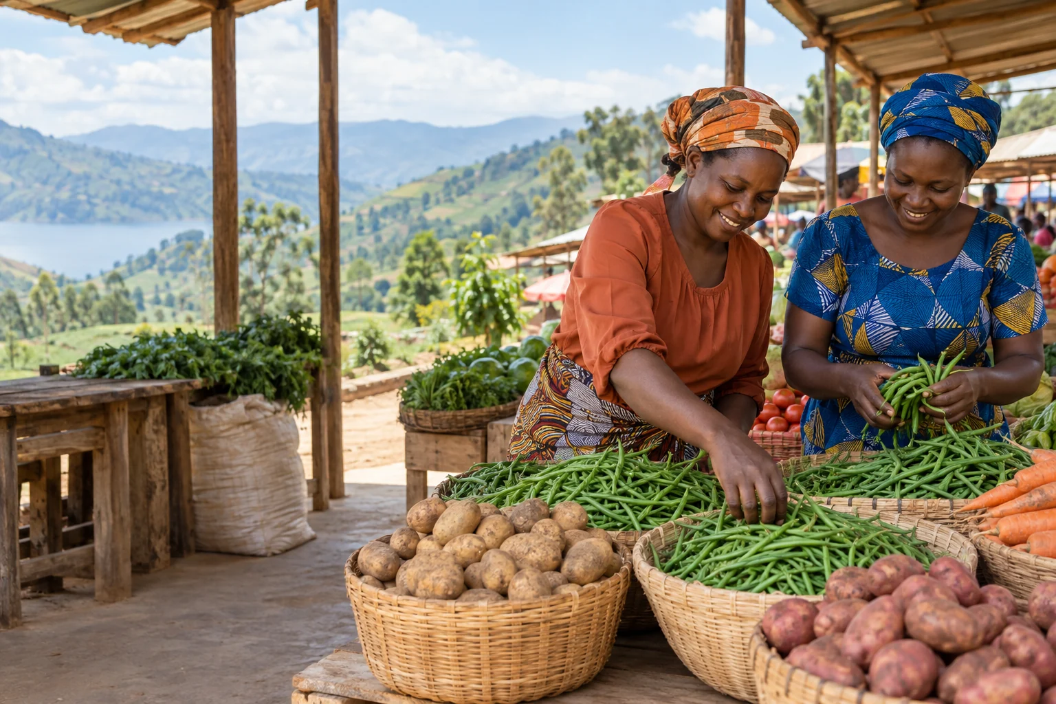 Preparing goods for the market