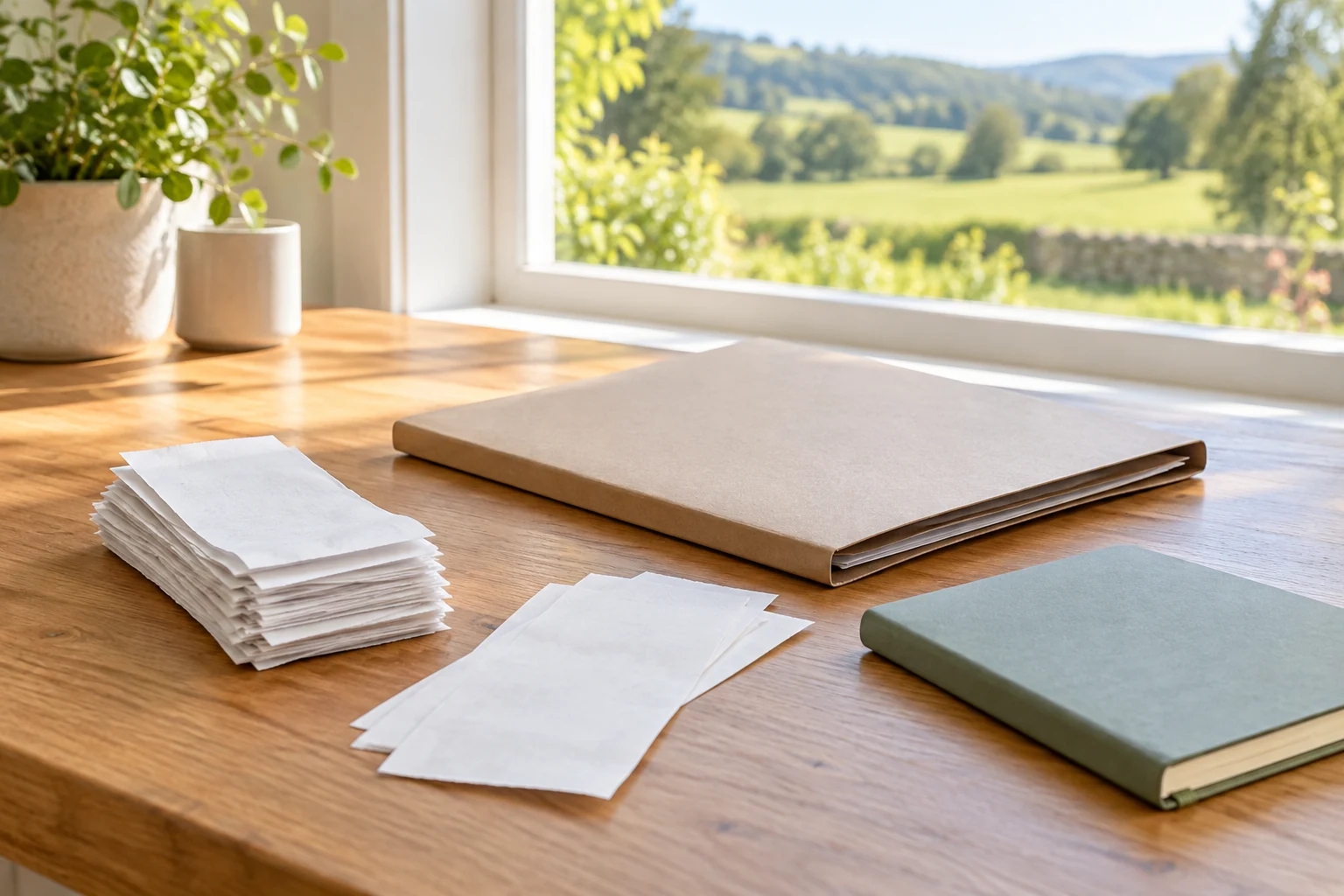 Keeping paperwork in order